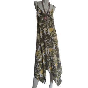 J For Justify monstera palms dress
